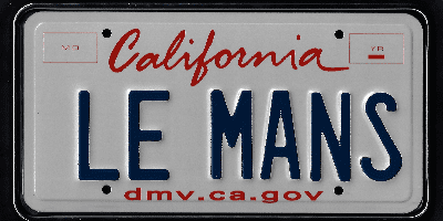 A close up of the license plate of a vehicle.